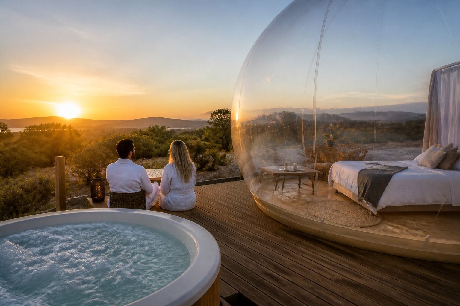 Hotel burbuja en Alicante: calor, jacuzzi y escapada mediterránea