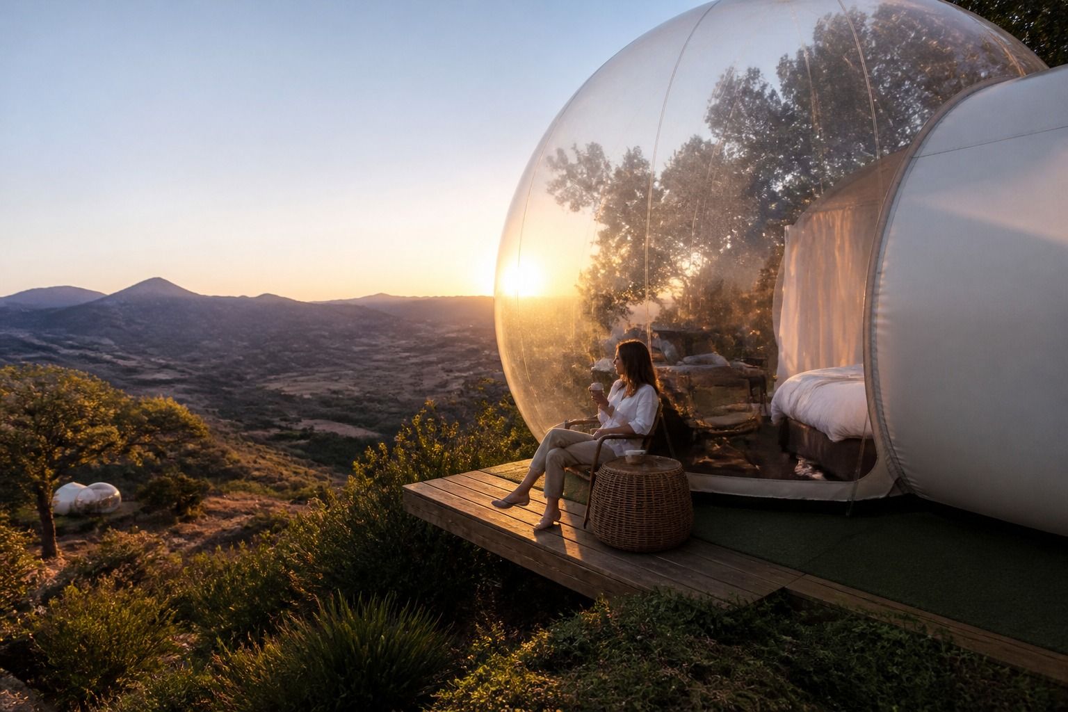Hoteles burbuja en Andalucía: elegir zona según temporada y plan